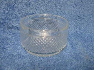 Riihimen lasi, jlkiruokakuppi, Assi, kytetyt astiat, A1547